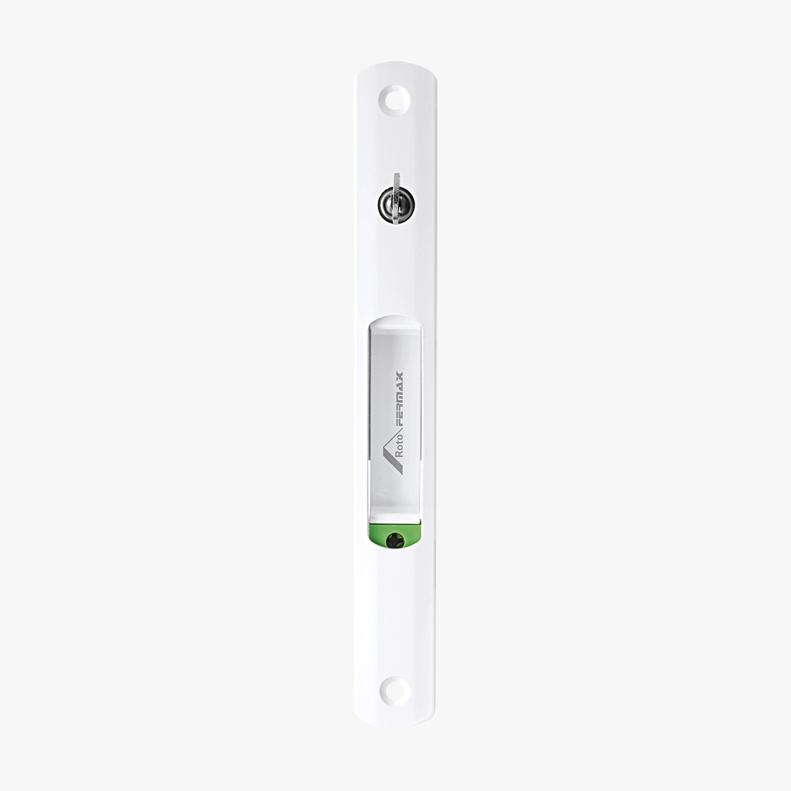 FEC44 - Fecho concha manual com chave - 192mm - com fixação aparente