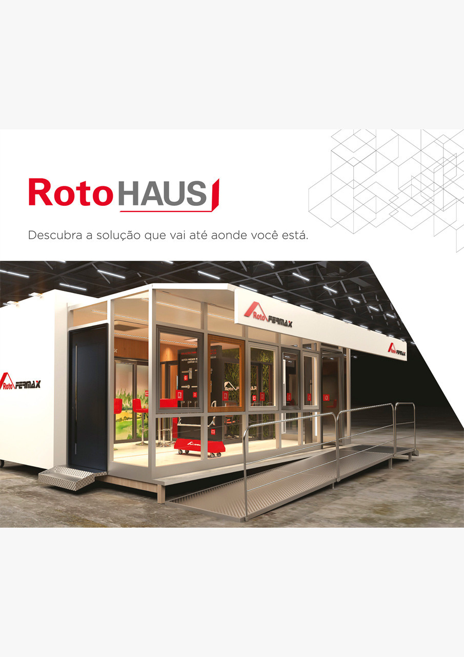 Roto Haus - O showroom móvel da Roto Fermax