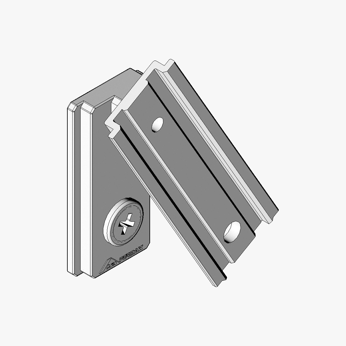 PIV14 - Articulação para pivotante 60mm - 6kg p/ folha