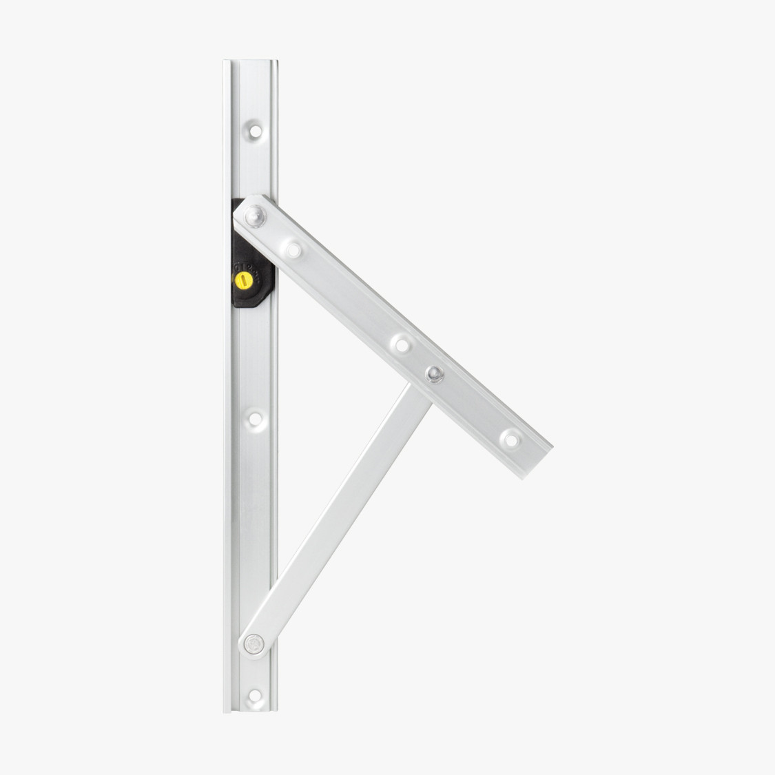 BRA02 - Articulação para maxim-ar 90° 400mm - cx13mm - 20kg p/ folha