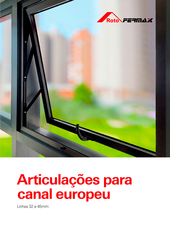 Braços para Canal Europeu - Linhas 32 e 45mm - V02