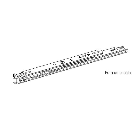 823193 - Braço inox caixa 16x23x305mm 45kg