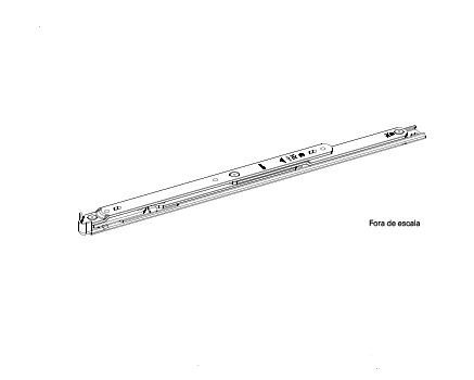 823195 - Braço inox caixa 16x23x414mm 65kg