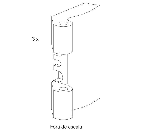 Capa-Dob-40 - Capa dobradiça 40mm Patio Fold