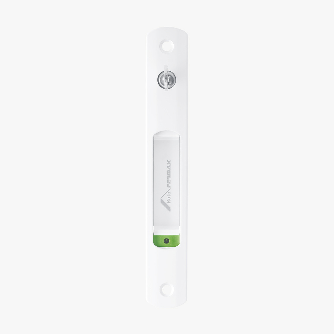 FEC128 - Fecho concha automático com chave - 192mm - com fixação aparente