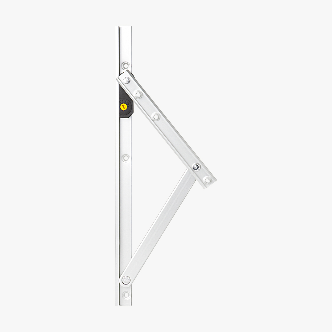 SRU01 - Articulação para maxim-ar 90° 250mm - cx13 com regulagem de freio - 6,4kg p/ folha